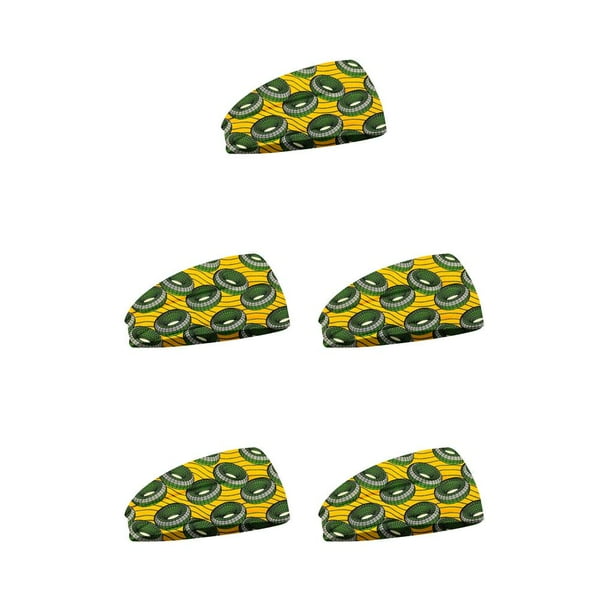 Minnieouse Diadema Deportes Geométrico Estampado Flor Transpirable Banda ancha para el sudor Antideslizante Universal Suavidad Envoltura Yoga Tipo 6 tipo 6 5piezas Minnieouse CBP258378