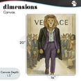 thumbnail image 4 of Stupell Industries Victorian Fashion Runway Lion Canvas Art, 16 x 20, by Grotto Studios, 4 of 8