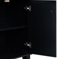 thumbnail image 3 of Luxury Cabinet With Geometric Shapes - 8.27in Package Height, Adjustable Shelves For Bedroom 33.03in Home, 3 of 6