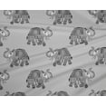 thumbnail image 4 of oneOone Polyester Lycra Fabric Elephant Block Decor Fabric Printed BTY 56 Inch Wide, 4 of 4