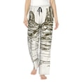 thumbnail image 2 of Lsque Wild West Desert With Cowboy Print Women's Pajama Pants, Lounge Pant - Comfortable Home Wear,Elastic Waistband, Stylish Design-Large, 2 of 9
