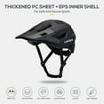 thumbnail image 4 of Casco de bicicleta Lixada para hombres y mujeres 55-61cm ventilación ajustable, 4 of 8