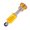 Yellow, variant on Quick Release Spring Screwdriver Bit, Hex Shank Drill Chuck Adapter, High Concentricity Power Tool Connector, Anti-drop Screw Holding Mechanism, Universal Electric Drill Replacement Accessory