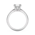 thumbnail image 2 of Meryn Jewel 1.57 Ct Round Cut Lab Created Diamond Ring - 14K White Gold Plated Engagement Ring for Women - Elegant Wedding Jewelry - Gifts for Her Showing Appreciation - Gifts for Her 13th Birthday, 2 of 7