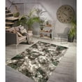 thumbnail image 5 of MDA Home Rhodes 6'9''x9'6'' Abstract Area Rug in White/Green, 5 of 5