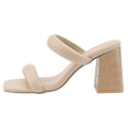 thumbnail image 2 of JENN ARDOR Women's Mules Heeled Comfortable Slide Dress Sandals, 2 of 6