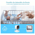 thumbnail image 2 of Monitor De Bebe Con Camara De Vision Nocturna Belug, BlancoNegro, 2 of 5