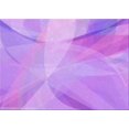 thumbnail image 1 of Ahgly Company Indoor Rectangle Patterned Violet Purple Area Rugs, 5' x 7', 1 of 6