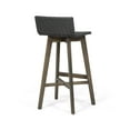 thumbnail image 6 of Becky Outdoor Acacia Wood & Wicker Barstools (Set of 2), 6 of 7