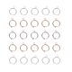 thumbnail image 1 of 60 piezas de accesorios para hacer aretes, tornillos de elevación sin orificio, clip para oreja, para tienda, dorado, plateado brillante., 1 of 5
