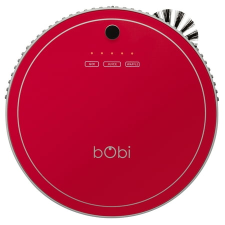 bObSweep bObi Pet Robotic Vacuum Cleaner, Scarlet