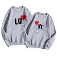 thumbnail image 4 of Couples Matching Sweatshirt His and Her Crewneck Pullover Personalized Anniversary Sweater Valentines Day Gift, 4 of 5