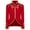 Red, variant on Caqnni Men Fashion Velvet Sequins Pattern Suit Jacket Blazer Dinner Party Wedding Blazer Suit Jacket (3XL,Blue)