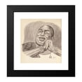 thumbnail image 2 of E. Harper Johnson 20x22 Black Modern Framed Museum Art Print Titled - Piankhy the Great Pl10 (1962), 2 of 5