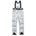 thumbnail image 1 of Pantalones de esquí para mujeres y hombres, pantalones de esquí de doble tabla para snowboard al aire libre de invierno, pantalones de esquí cálidos con correas gruesas, 1 of 4