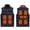 A Blue, variant on Heated Fleece Vest 11 Heat Zones Fast Warm Up Usb Smart Warming Layer Cotton Padded Winter Outdoor Sleeveless Jacket Heated Vest Regular Fit Women Vest