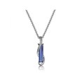 thumbnail image 1 of Collar de Mujer, Plata de Ley 925, 45 cm de largo, joyeria para mujer, regalos para mujer, collares para mujeres, baño de rodio ELLE  R0LB68CP48, 1 of 1