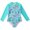#12, variant on GYRATEDREAM Girls One Piece Swimsuits Long Sleeve Swimsuit Rash Guard Sunsuit Swimswear Zipper Front Bathing Suit, Size 2-3 Years