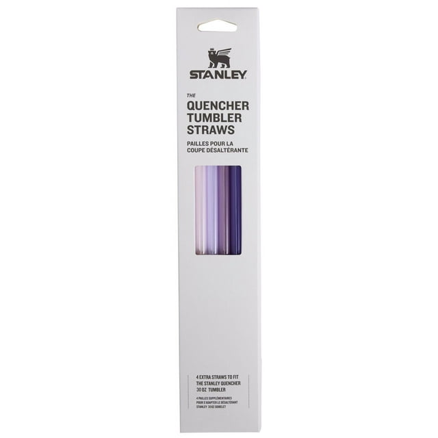Pajitas reutilizables Stanley, vasos reutilizables de 30 onzas, paquete de 4