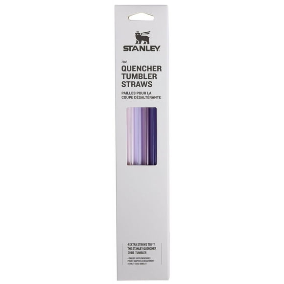 Pajitas reutilizables Stanley, vasos reutilizables de 30 onzas, paquete de 4