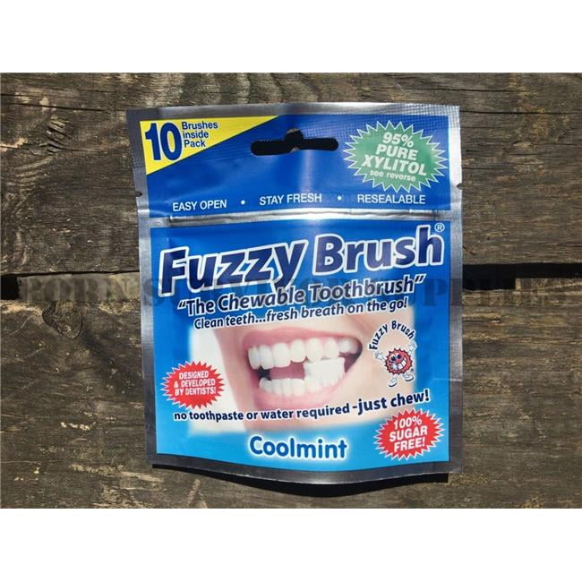 Fuzzy brush chewable toothbrush Outlet