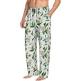 thumbnail image 5 of Cauagu Lilies Flowers Mens Pajama Pants Sleep & Lounge Pants,PJ Bottoms with Pockets-XX-Large, 5 of 7
