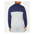 thumbnail image 2 of Club Room Mens Color Block Sweatshirt, Grey, XXX-Large, 2 of 2