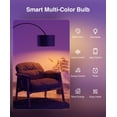 thumbnail image 7 of WiFi Smart Light Bulbs, Works with Alexa Google Home, E26 A19 8W 800 Lumens, RGB Warm White, 6 Pack, 7 of 7