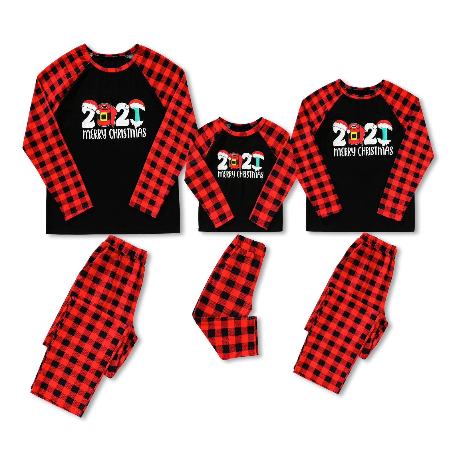 GRNSHTS Family Christmas Pajamas Set Xmas Pjs Matching Pyjamas Adult ...