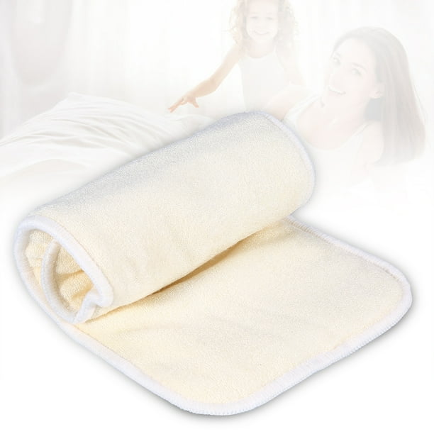 WALFRONT 1 PC Adult Incontinence Nappy Liner Insert Pad Bamboo Fiber