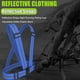 thumbnail image 2 of Chaleco Reflectante Bsvklp Seguridad para Nocturno Andar en Bicicleta Y Correr Azul, 2 of 6