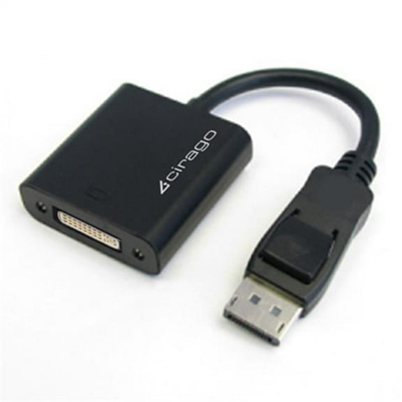 Adapter - DP to DVI SL - Black
