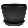 thumbnail image 1 of 1 Set Garden Plastic Plant Pot Succulent Planter with Saucer, 1 of 8