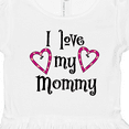 thumbnail image 4 of Inktastic I Love My Mommy- Hearts Girls Toddler Dress, 4 of 5