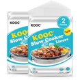 thumbnail image 1 of KOOC Slow Cooker Liners 10"x13" 20 count Small Size Disposable Plastic Bags Pot Liners Brunch Cooking Bags Fit 1.5 qt to 2 qt Pot BPA Free, 1 of 8