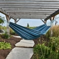 thumbnail image 7 of Vivere Brazilian Style Double Cotton Hammock, Outdoor Hanging Daybed, Blue Lagoon, 7 of 7