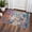Colorful, variant on YOUFORTONG 3x5 Abstract Area Rug Washable Modern Indoor Carpet Non-Slip Rubber Backing Thin Soft Stain Resistant Floor Mat for Living Room Bedroom Dining Room Home Decor,Black
