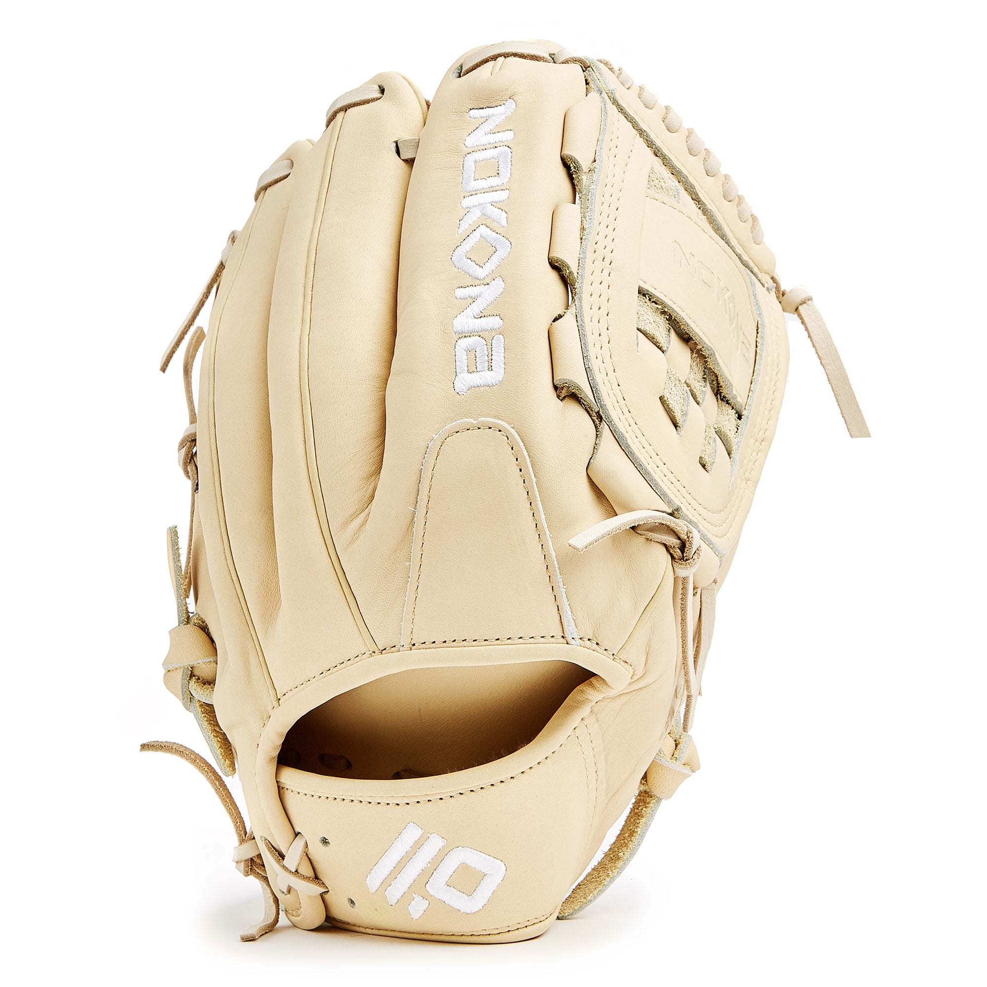 blonde baseball glove