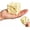Yellow, variant on Yellow Squeeze Cheese Squishy - Squeeze Luck Cheese Squishy Skin Soft , Soft Novelty Slow Rising Sensory Cheese Stress & Anxiety Relief Fidget Toys (Yellow, S (5cm))