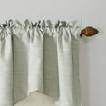 thumbnail image 5 of Home Soft Things Bedford Linen Valance Set - 2 Pcs - Grey - 60"x19", 5 of 6