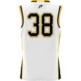 thumbnail image 3 of Youth GameDay Greats #38 White VCU Rams Lightweight Basketball Jersey, 3 of 4