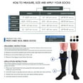 thumbnail image 2 of Truform Men's Socks, Knee High, Dress Style: 15-20 mmHg, Tan, Large, 2 of 8