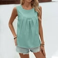 thumbnail image 4 of HADST Women's Sleeveless Cropped Cotton Tank Tops - Summer Camisole Shirts, Trendy & Ideal for Layering, 4 of 5