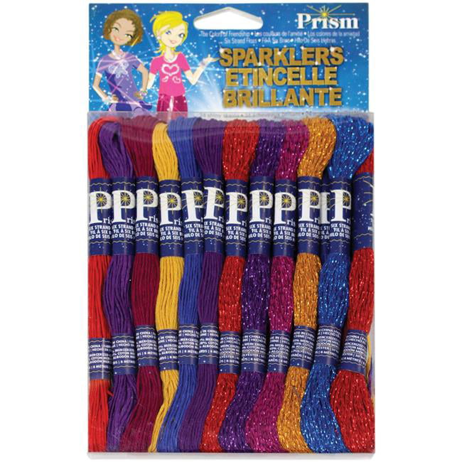 DMC Prism Craft Thread-Pack 8 Meters 36-Pack-Rainbow