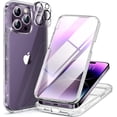 thumbnail image 1 of Miracase Magnetic iPhone 16 Pro Max Case 6.9'' Full-Body Military Drop-Proof Phone Case iPhone 16 Pro Max with Built-in Glass Screen Protector & Camera Protector with MagSafe, Desert Brown,Clear, 1 of 5