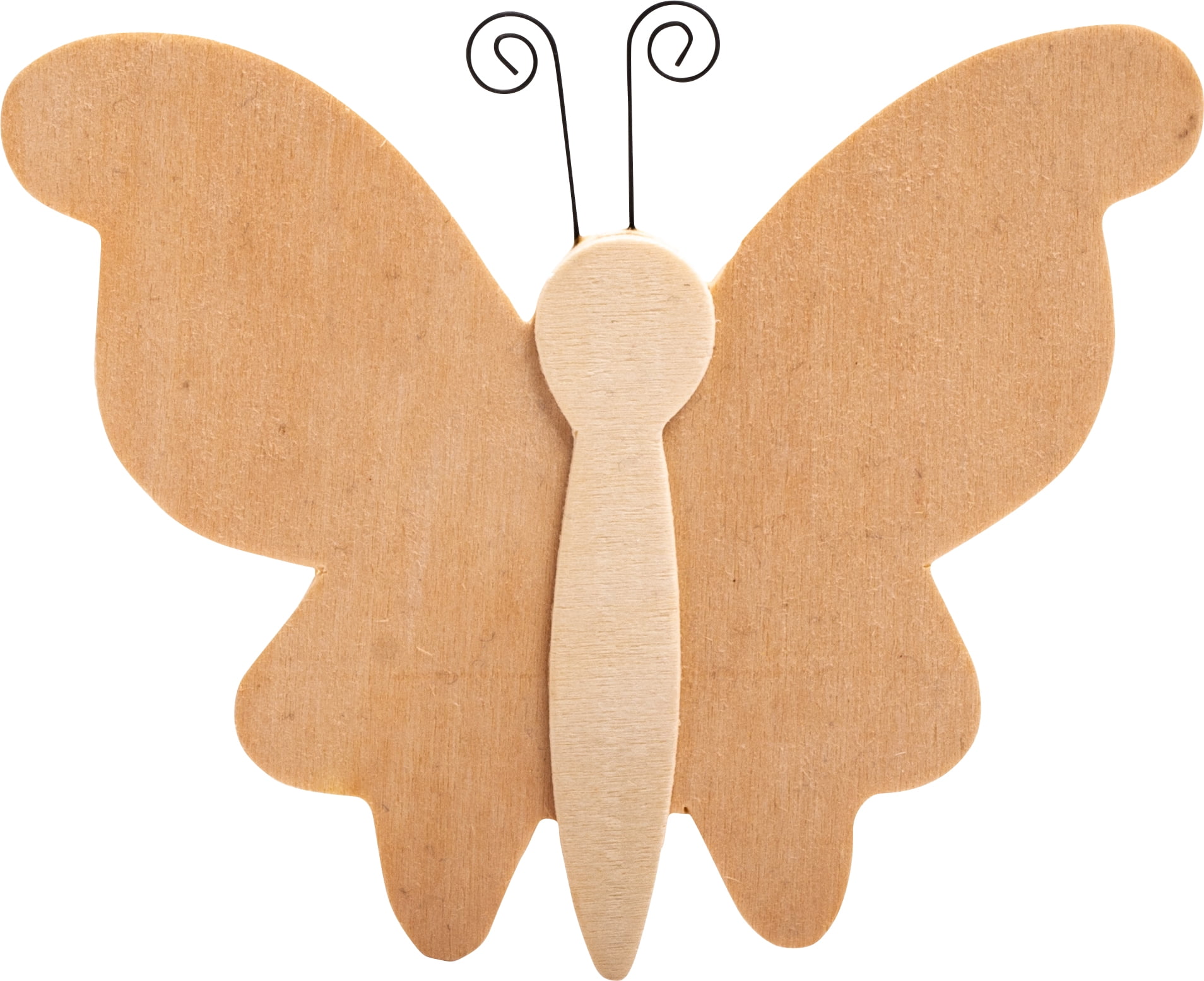 Download Plaid Wm97084 Unpainted Wood Surface 3d Layered Butterfly 1 Piece 4 5 X 3 75 Walmart Com Walmart Com