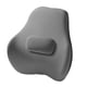 thumbnail image 3 of Almohada de apoyo lumbar para coche, espuma viscoelástica suave, cojín de apoyo para la parte media de la espalda, asiento de coche, diseño ergonómico Gris, 3 of 8