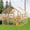 Orange, variant on NARTRU 43ft2 Large Wooden Outdoor Cat House, Walk in Cat Catio Cage with Enter Door, 2 Cat Doors, Roof Cover