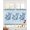Blue White, variant on Navy Blue Seahorse Sheer Curtains 84 Inch Length 2 Panels Set for Living Room/Bedroom, Summer Coastal Bubbles Ocean Waves Kitchen Curtains Grommet Semi-Sheer Curtains Window Treatments 42"x84"x2