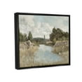 thumbnail image 3 of Stupell Nature Stream Wilderness Creek Landscape Painting Black Floater Framed Art Print Wall Art, 3 of 6
